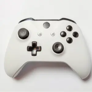 White joystick gamepad