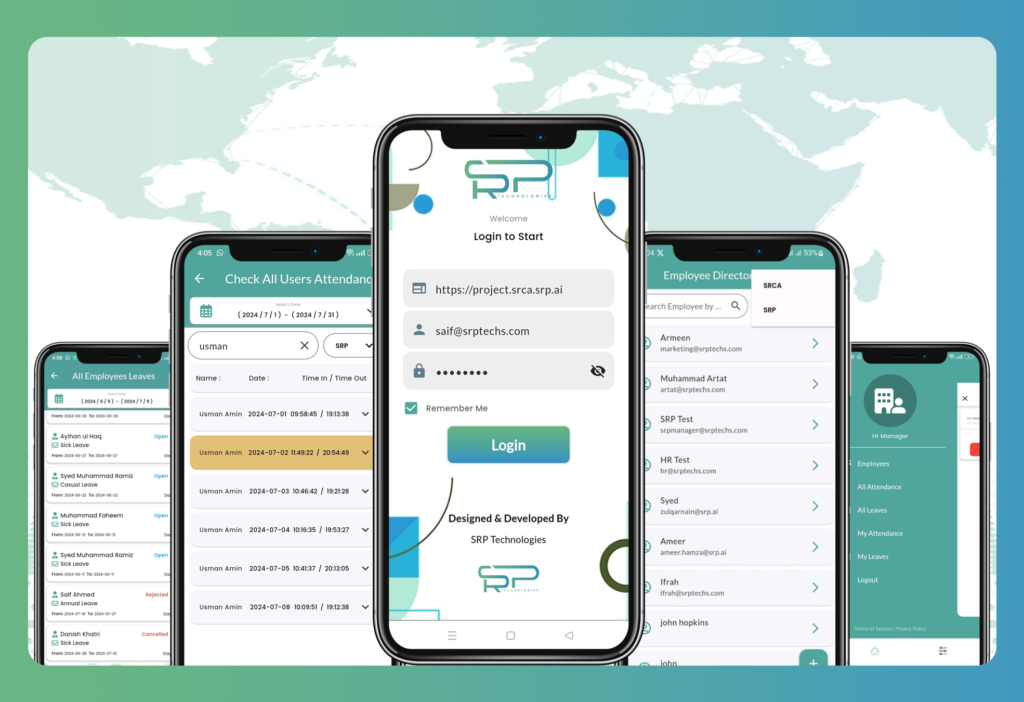 SRP HRMate Platforms