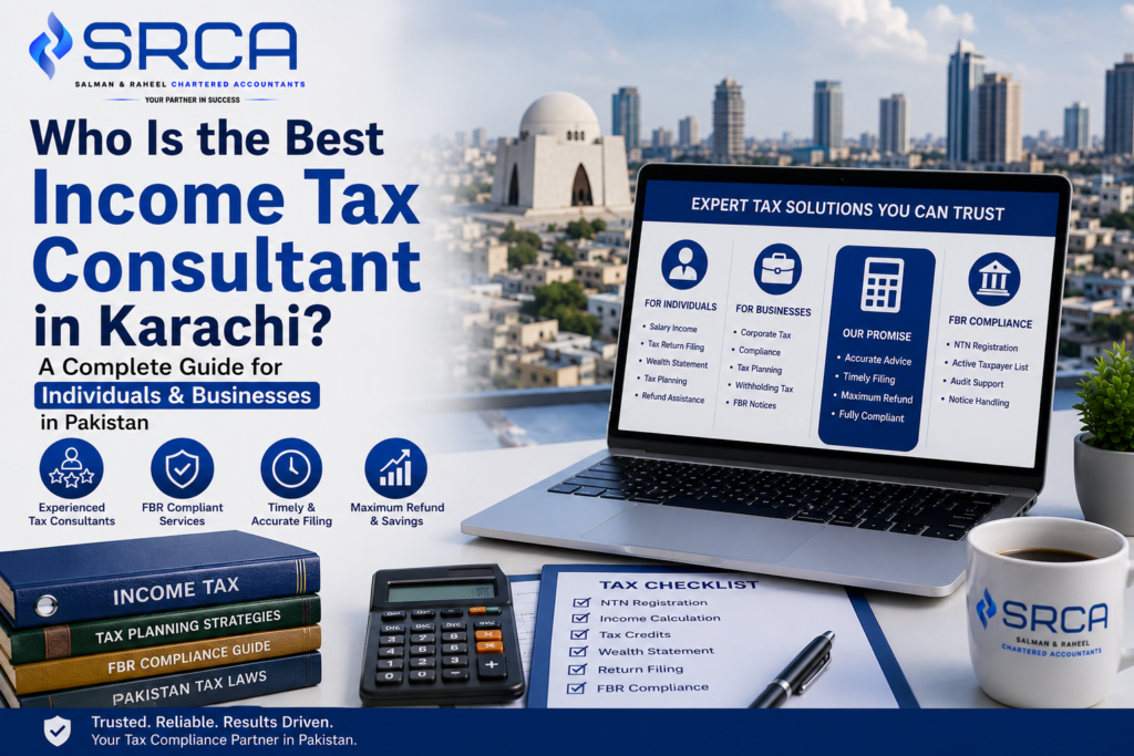 Who Is the Best Income Tax Consultant in Karachi? A Complete Guide for Individuals and Businesses in Pakistan