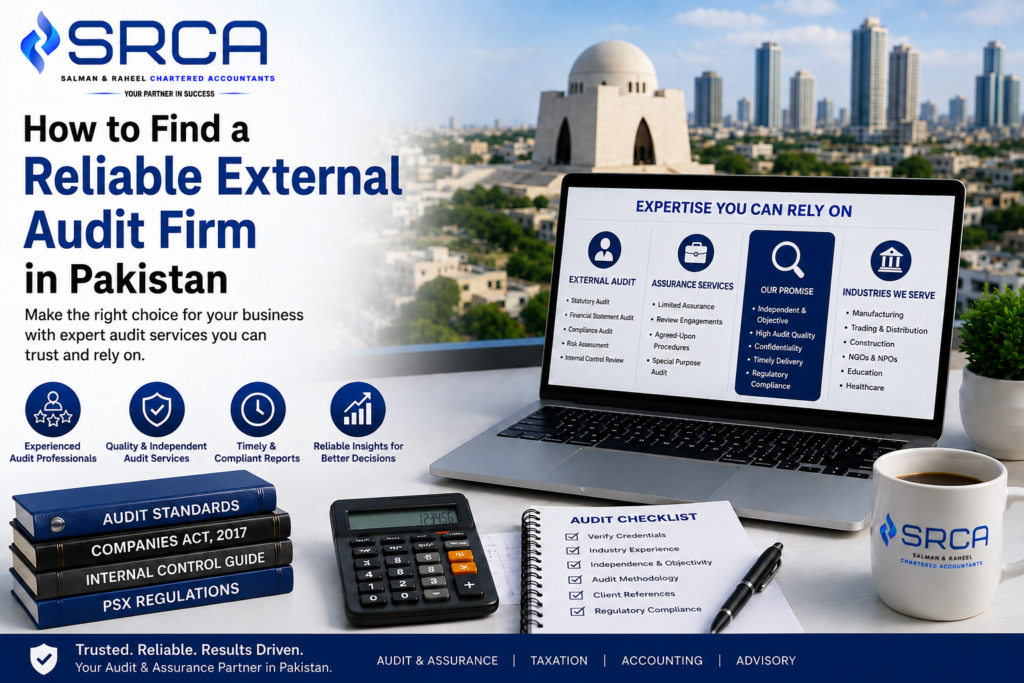 How to Find a Reliable External Audit Firm in Pakistan
