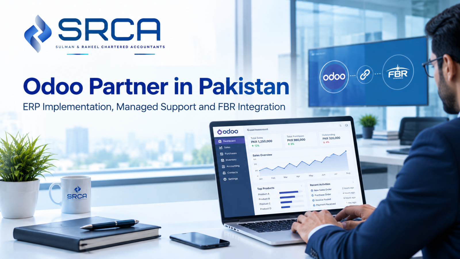Odoo Partner in Pakistan: ERP Implementation, Managed Support and FBR Integration